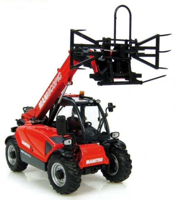 Manitou MLT625-75 with Balegrab - 1:32